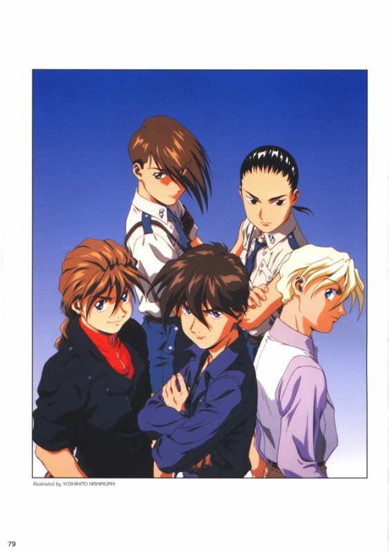 Otaku Gallery  / Art Books / Gundam Wing - Memorials II (The Legend Of Forever) / 080.jpg